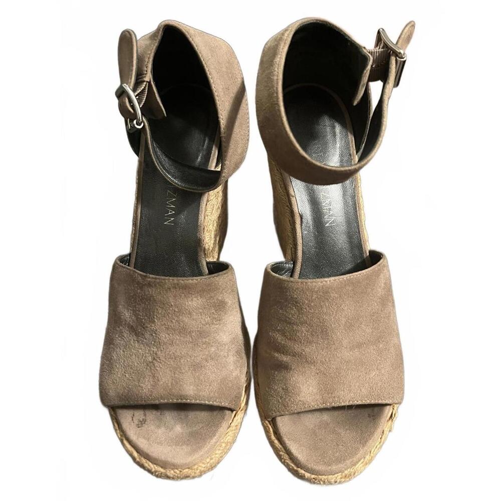 Stuart Stuart Weitzman Sohojute Platform Wedge 6.5 - image 2